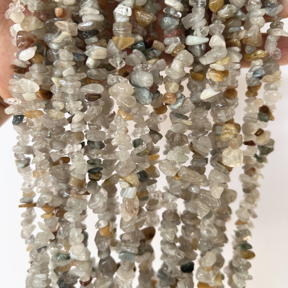 These stunning Pink Rutilated Quartz Nugget Beads bring soft pink hues and shimmering golden inclusions to your jewelry designs. With 5-8mm sizes, they’re perfect for creating elegant, one-of-a-kind pieces like necklaces, earrings, and bracelets.