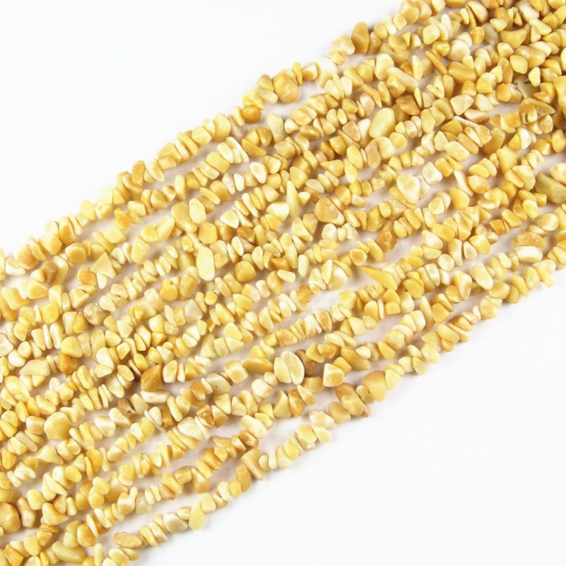Create contemporary and chic jewelry with these 5-8mm Topaz Nugget Beads. Their warm golden glow will add a modern, sophisticated touch to your designs. Perfect for making standout earrings, minimalist necklaces, or bold bracelets that reflect your unique style.