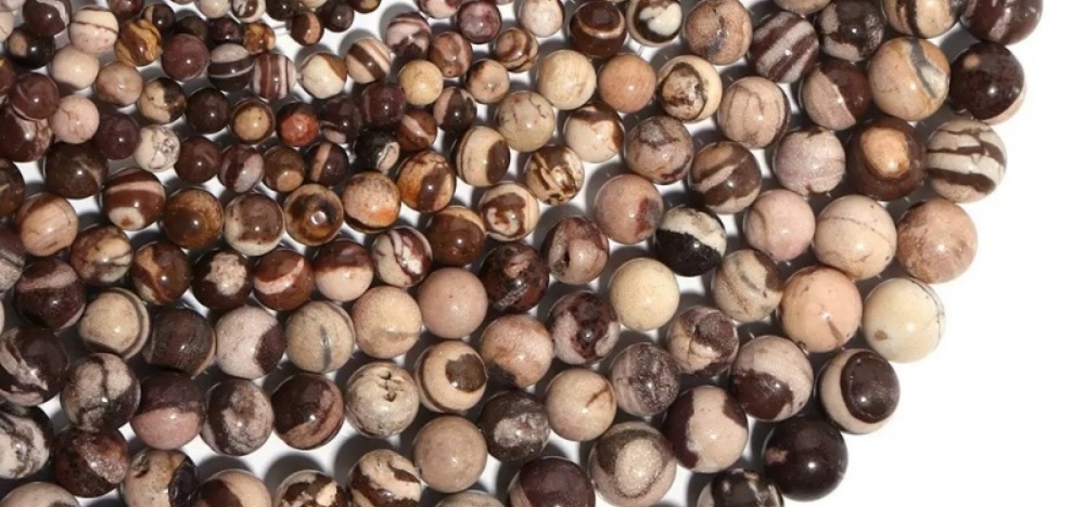 Australian Zebra Jasper Beads