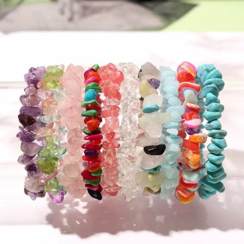 Gemstone Chip Bracelet