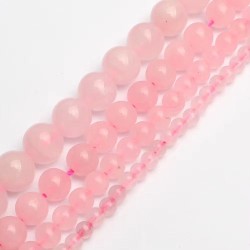 Natural Rose Quartz Beads