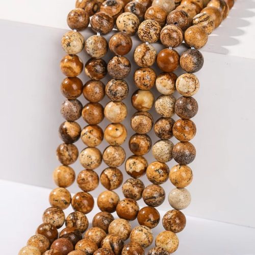 Picture Jasper Beads