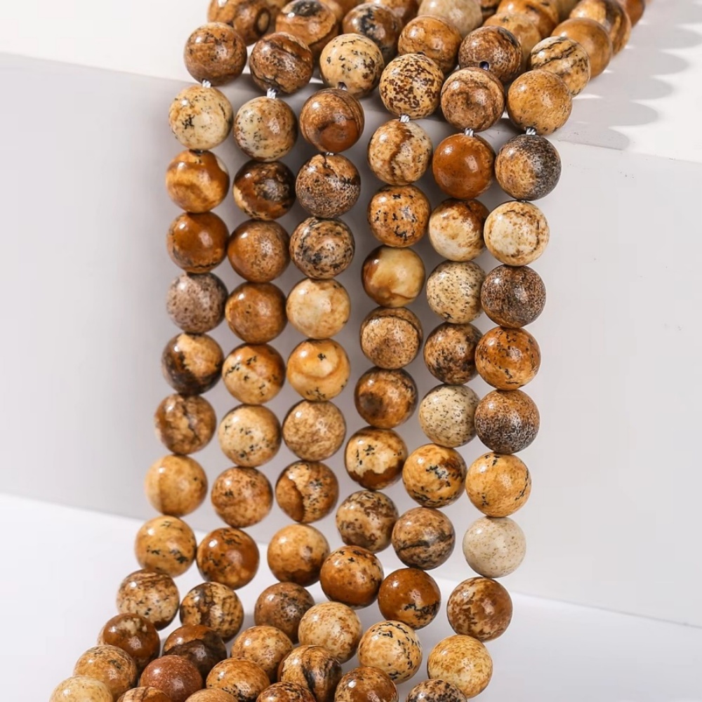 Picture Jasper Beads