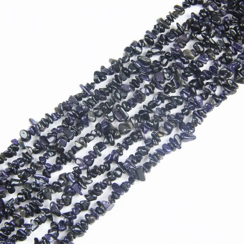 Blue Sandstone Nugget Beads