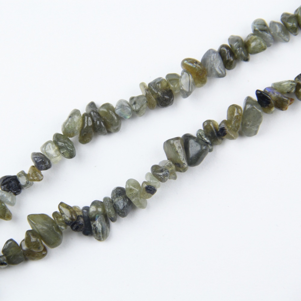 Labradorite Chip Beads Strand