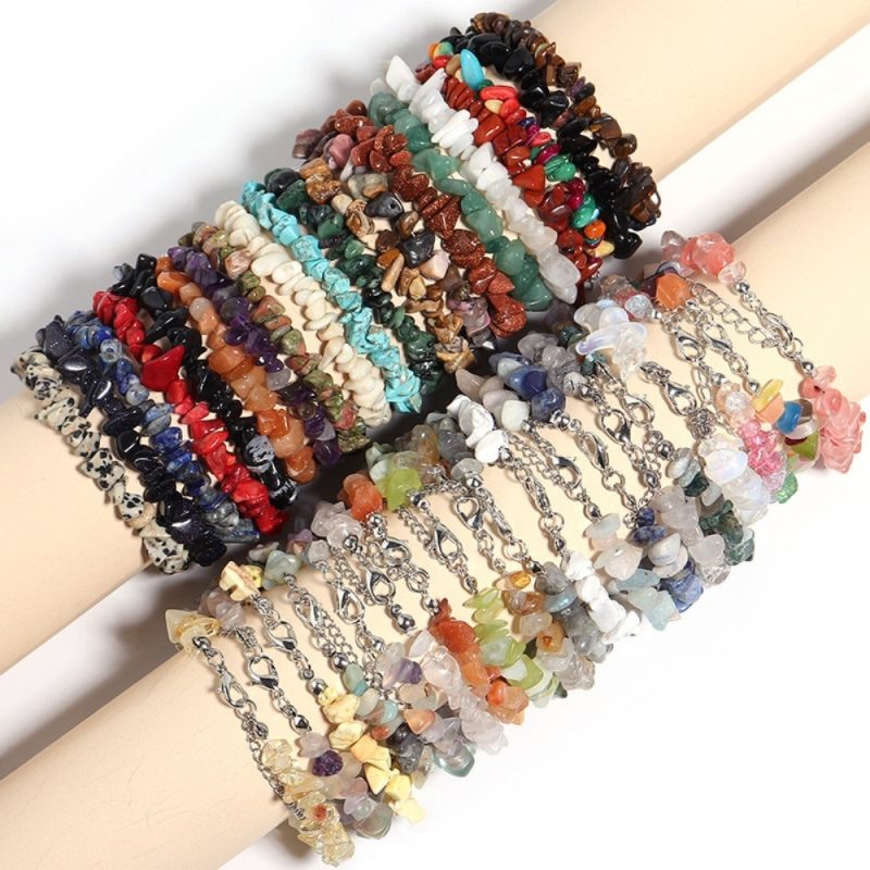 Gemstone Chip Bracelet