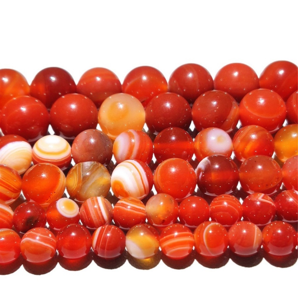 Round Sardonyx Beads