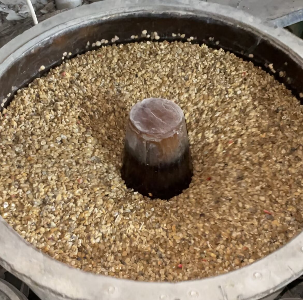 Rotary Tumbling Stone Chips