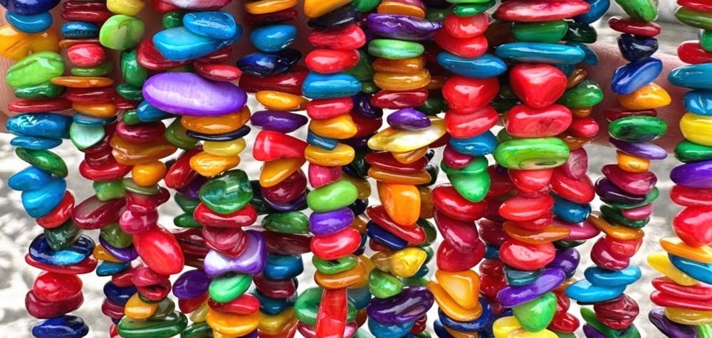 Shell Chip Beads Strand