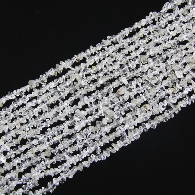 Clear Quartz Chip Beads, Clear Quartz Beads made from natural gemstone beads and Crystal Chip Beads for DIY jewelry