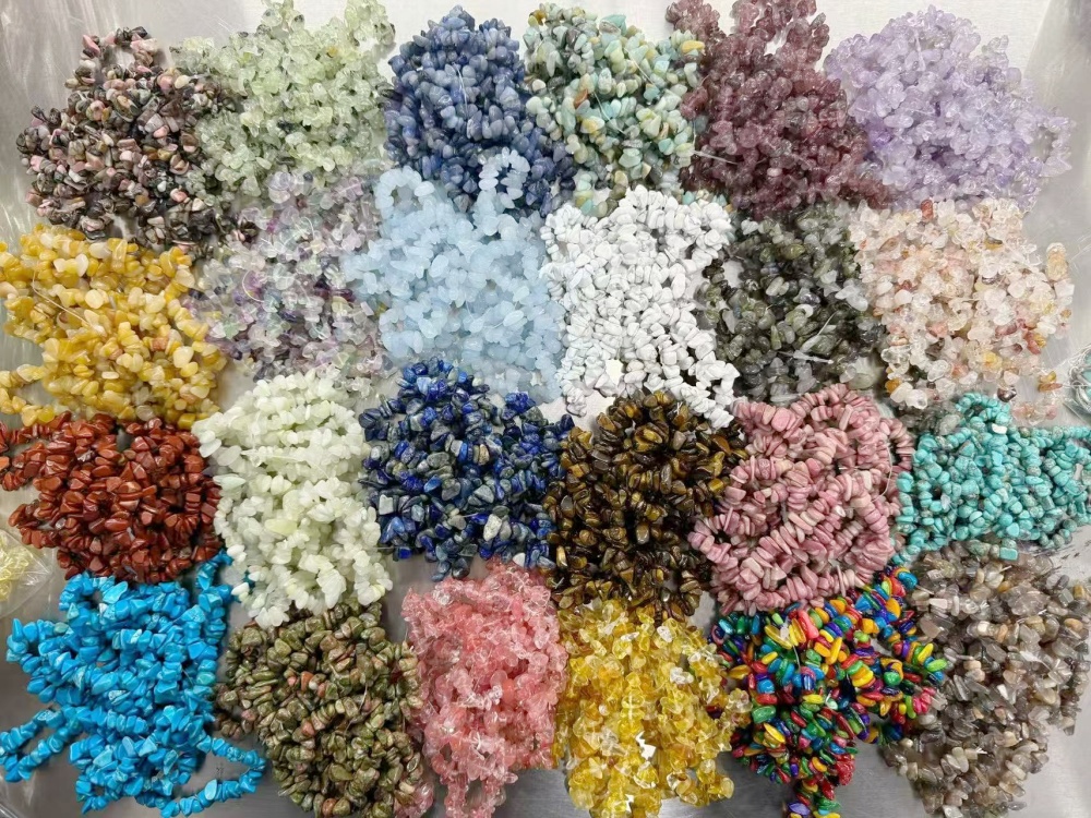 crystal chip bracelets