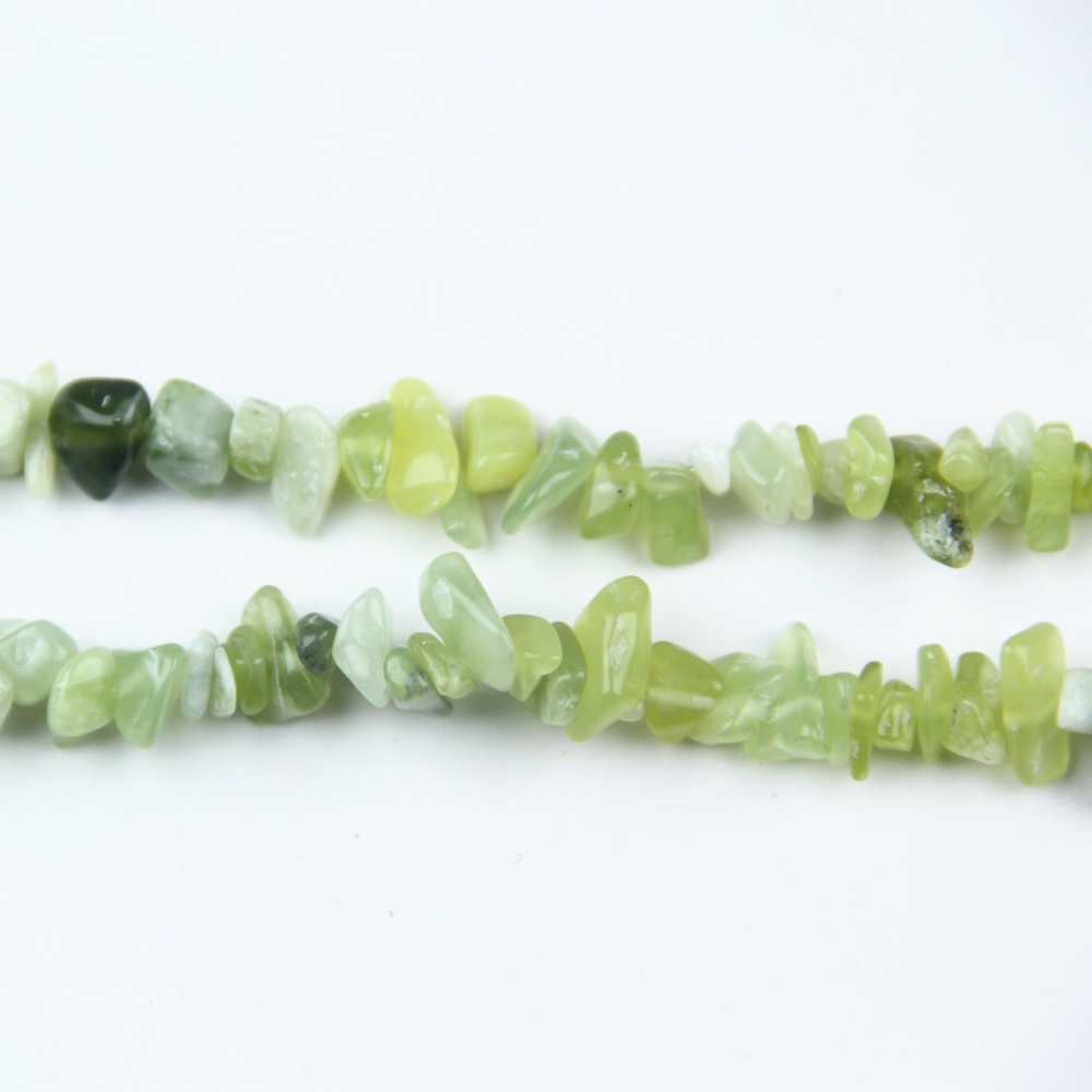 Irregular Serpentine Jade Gemstone Beads, perfect for crafting and creating unique jewelry pieces. Sizes range from 5mm to 8mm, ideal for boho and minimalist designs.