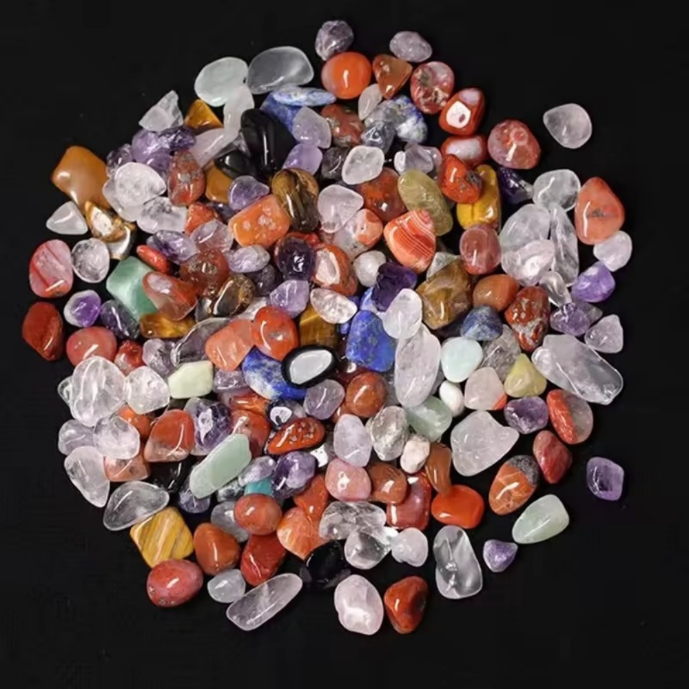 Loose, mixed Stone Chip Gravel enhances home, garden, and craft designs with natural beauty.