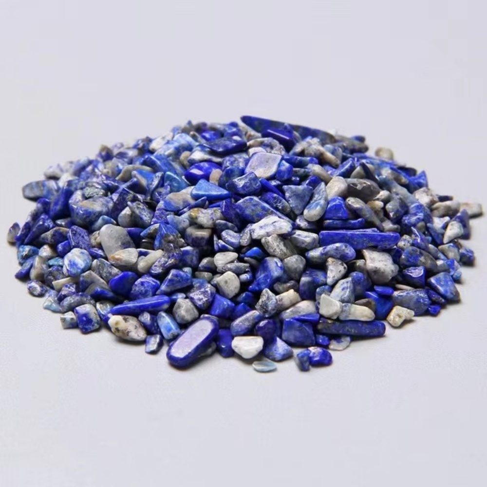 Uncut Natural Stone Chips and Gemstone Gravel provide texture and healing properties for creative projects.