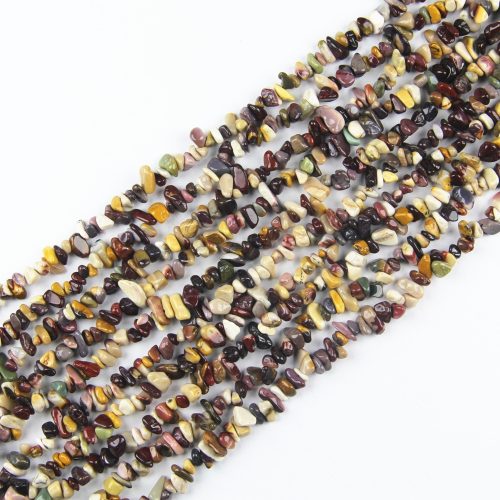 Mookaite Jasper Chip Beads – Natural Gemstone Beads for Jewelry Making in irregular shapes